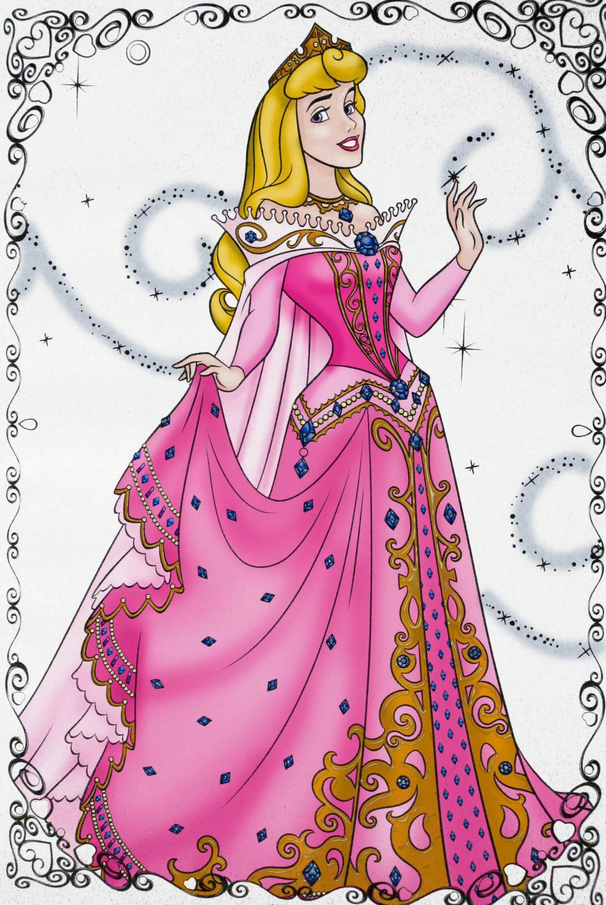 Рисунок принцесса #3