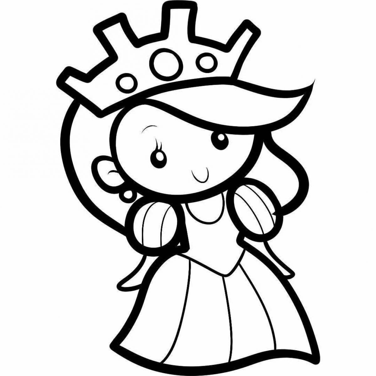 Рисунок принцесса #5