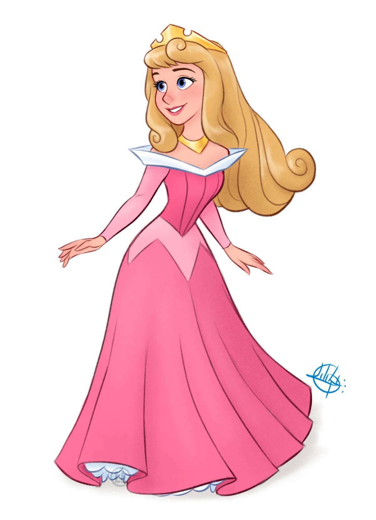 Рисунок принцесса #9