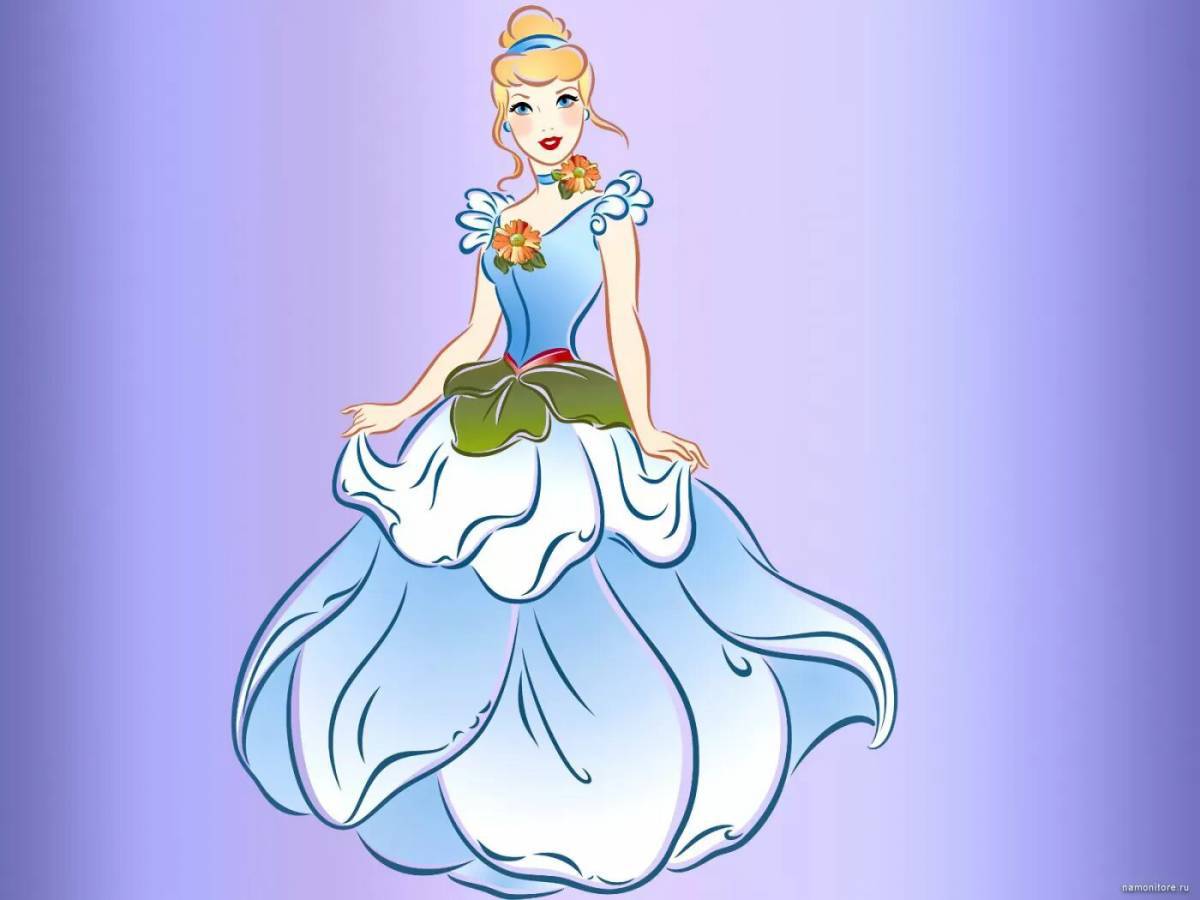 Рисунок принцесса #22