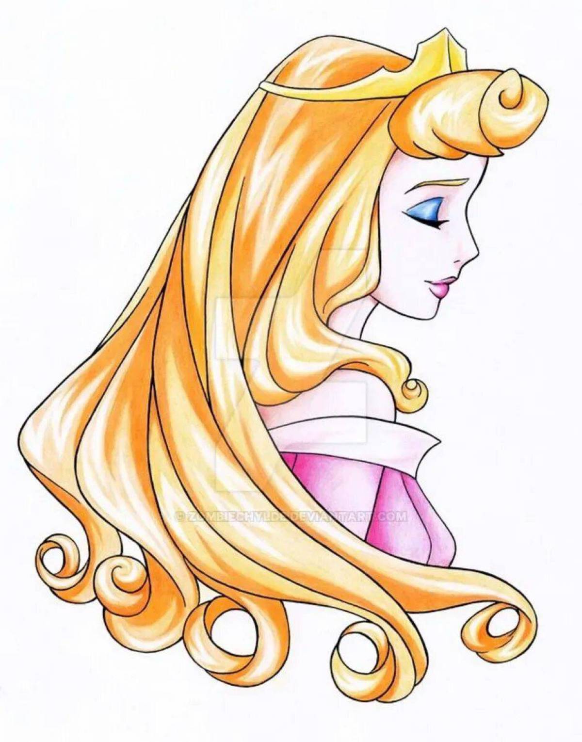 Рисунок принцесса #28