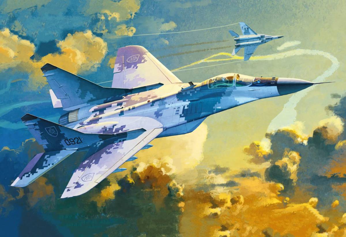 Рисунок самолет военный #4