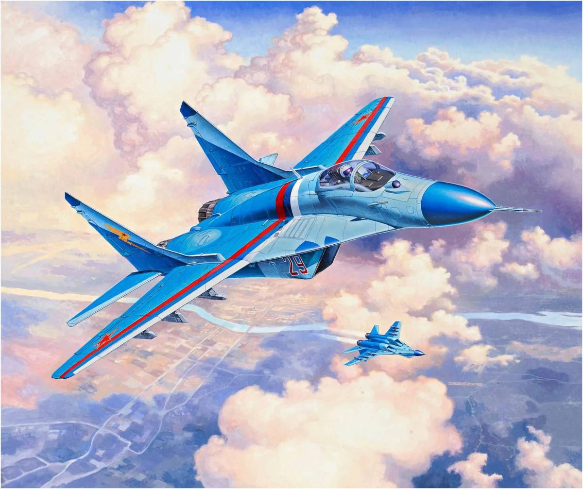 Рисунок самолет военный #23