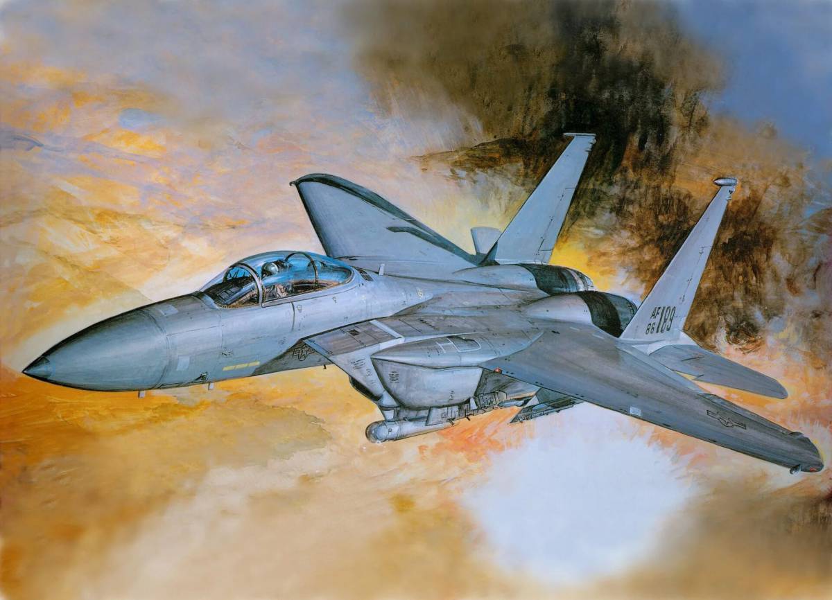 Рисунок самолет военный #32