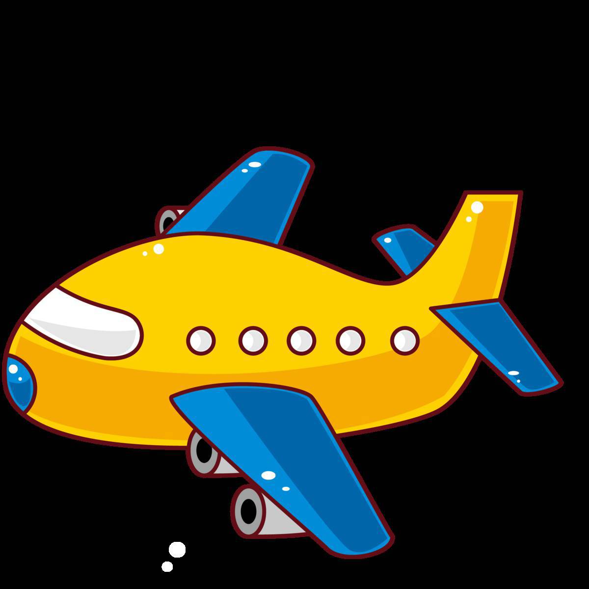 Рисунок самолет для детей #1