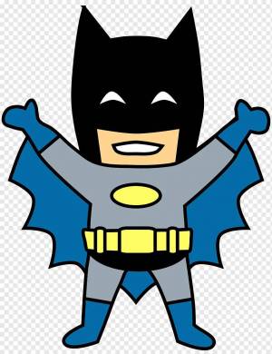 Раскраска бэтмен для детей #6 #45651
