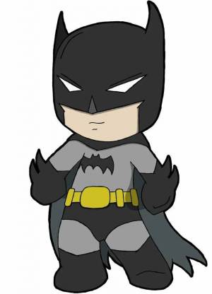 Раскраска бэтмен для детей #8 #45653