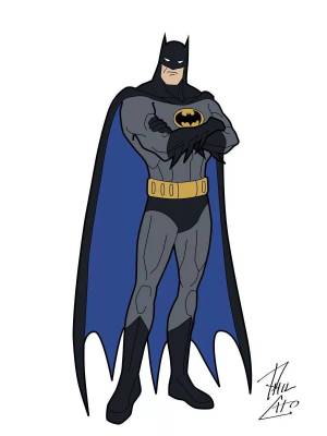 Раскраска бэтмен для детей #12 #45657