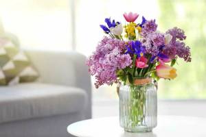 Раскраска ваза с цветами #25 #46174
