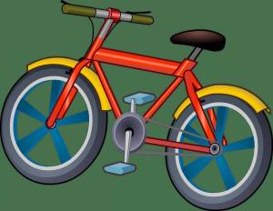 Раскраска велосипед для детей #1 #46866