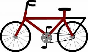Раскраска велосипед для детей #5 #46870