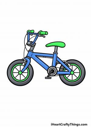 Раскраска велосипед для детей #26 #46891