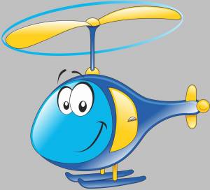 Раскраска вертолет для детей #19 #47419