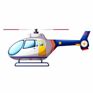 Раскраска вертолет для детей #25 #47425