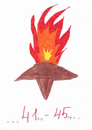 Раскраска вечный огонь для детей #20 #47678