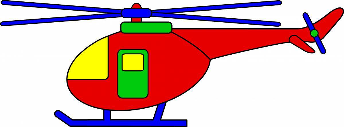 Вертолет для детей #5