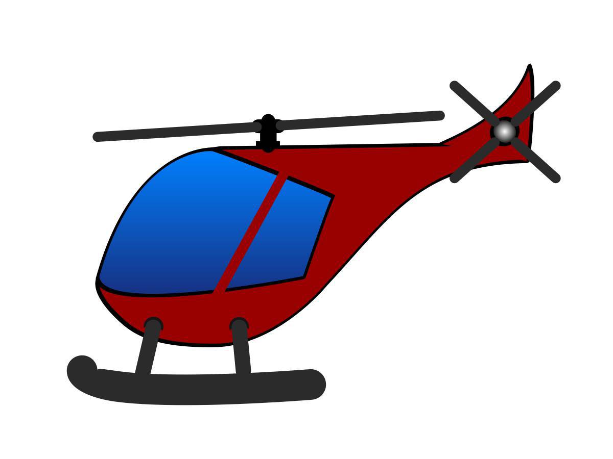 Вертолет для детей #11