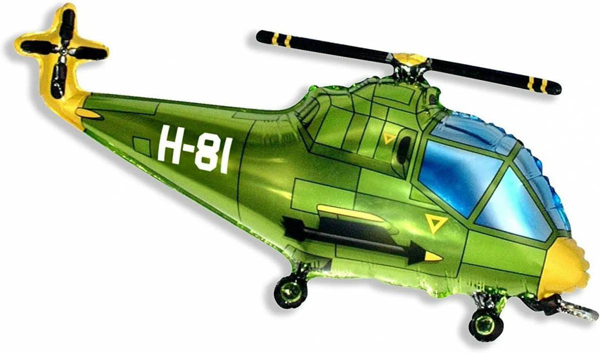 Вертолет для детей #12