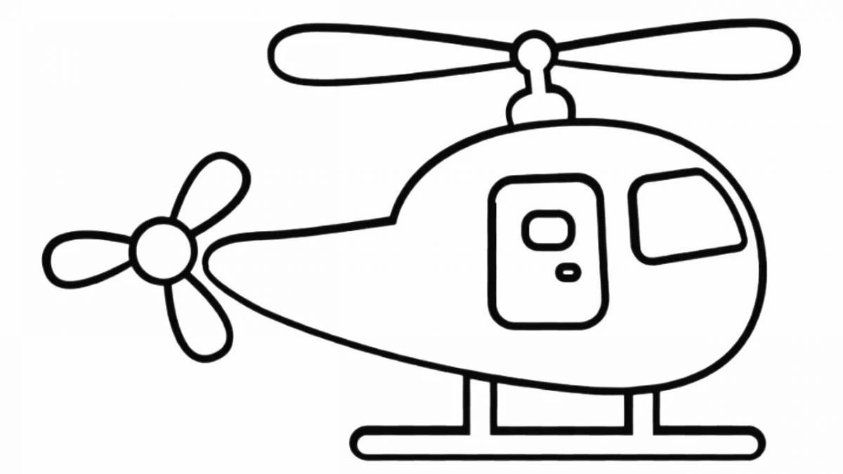 Вертолет для детей #14