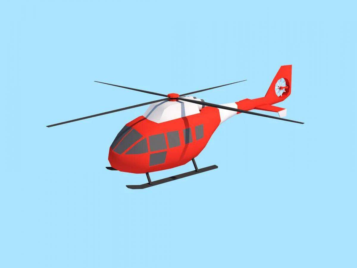 Вертолет для детей #20