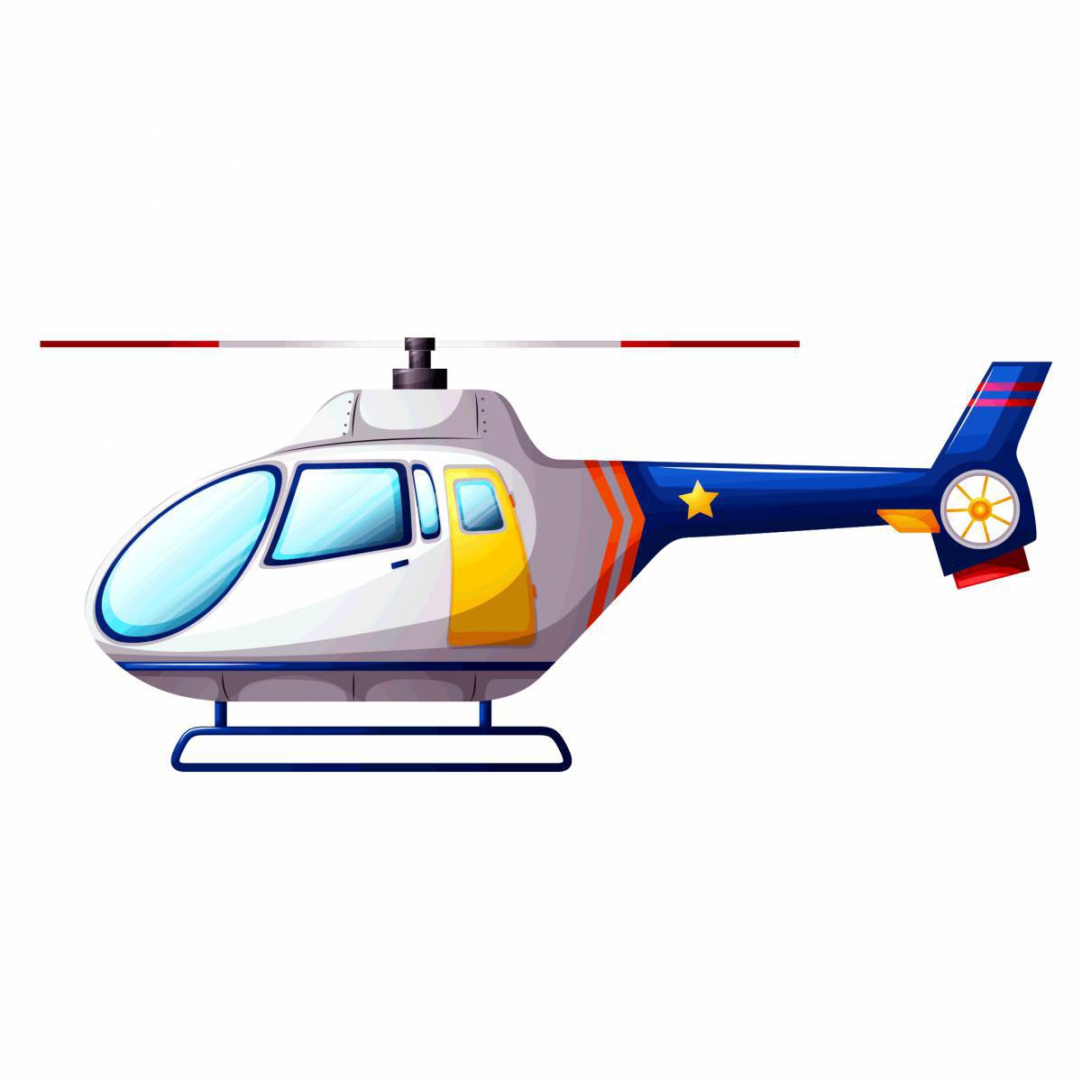 Вертолет для детей #25