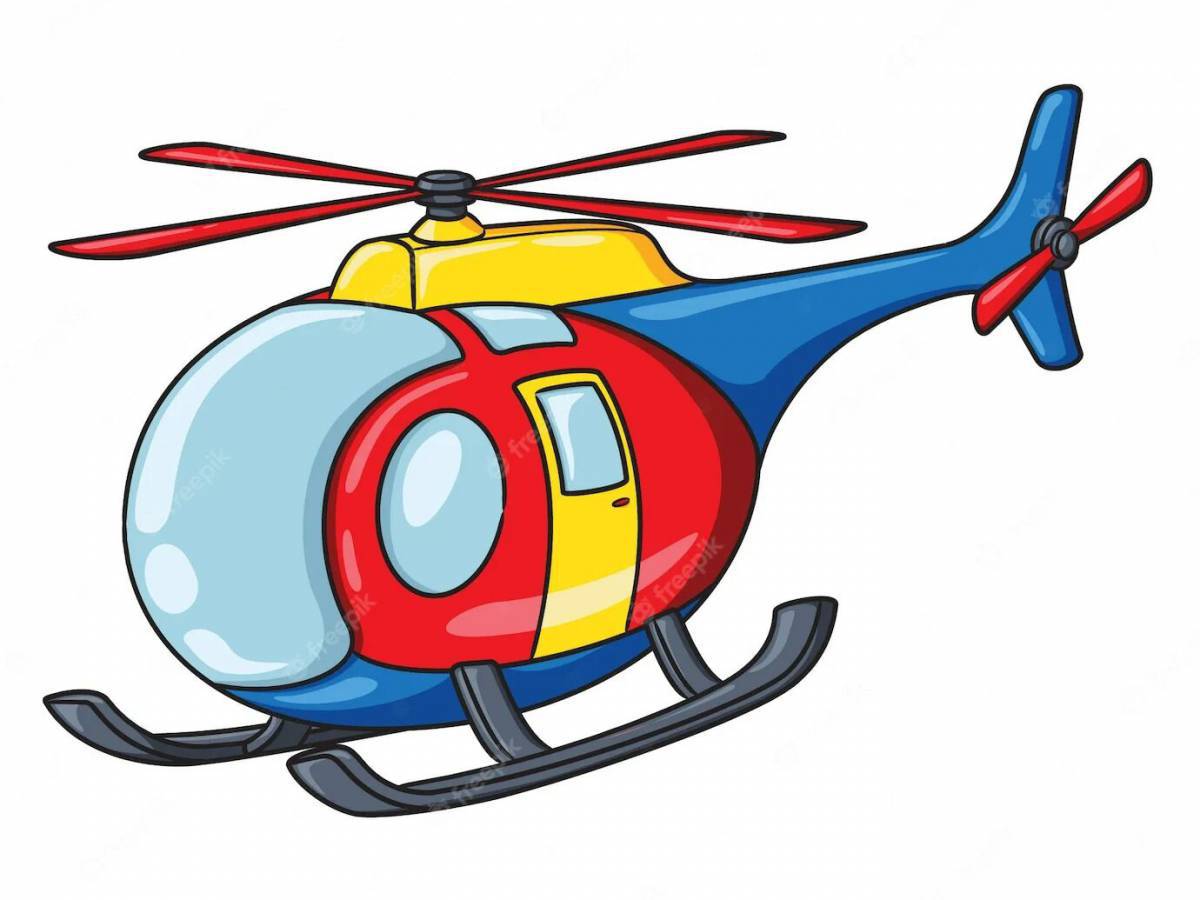 Вертолет для детей #27