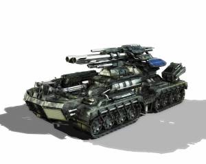 Раскраска робот танк #7 #476767