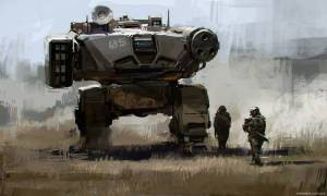 Раскраска робот танк #13 #476773