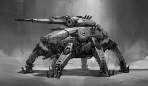 Раскраска робот танк #25 #476785