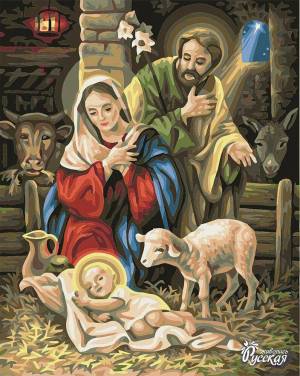 Раскраска рождение иисуса христа для детей #11 #477360