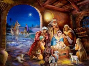 Раскраска рождение иисуса христа для детей #24 #477373