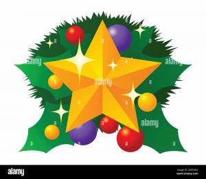 Раскраска рождественская звезда для детей #36 #477414