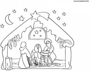 Раскраска рождественские для детей 4 5 лет #20 #477536