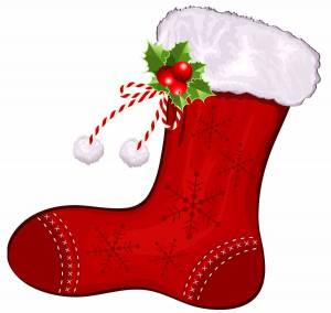 Раскраска рождественский носок #1 #477758