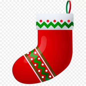 Раскраска рождественский носок #6 #477763