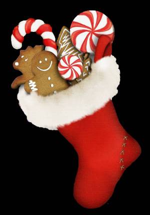 Раскраска рождественский носок #7 #477764