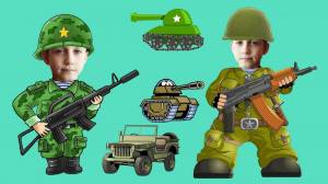 Раскраска российский солдат для детей #7 #479289