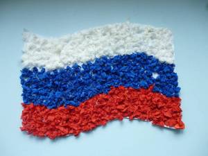 Раскраска российский флаг для детей #31 #479348
