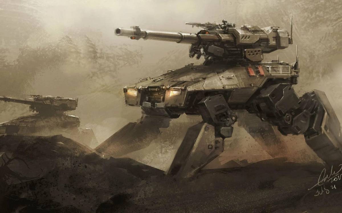 Робот танк #28