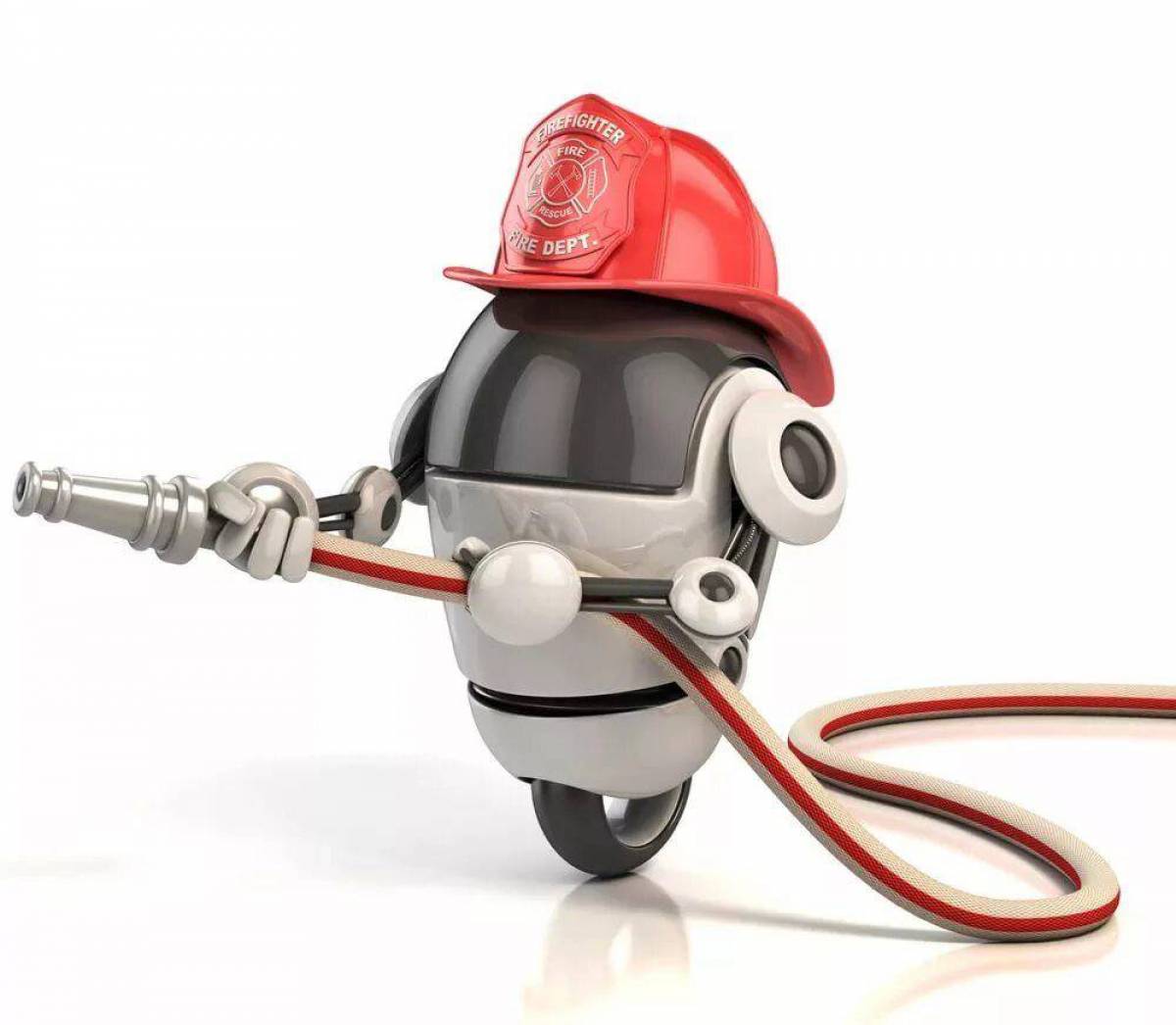 Роботы пожарные #1