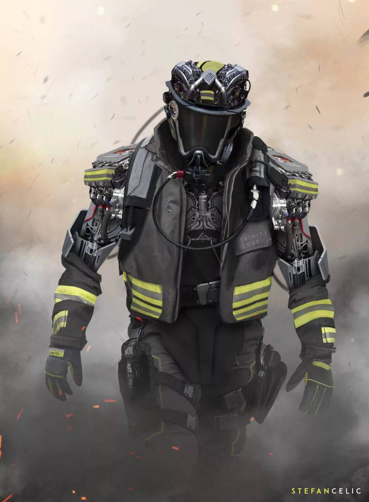 Роботы пожарные #17
