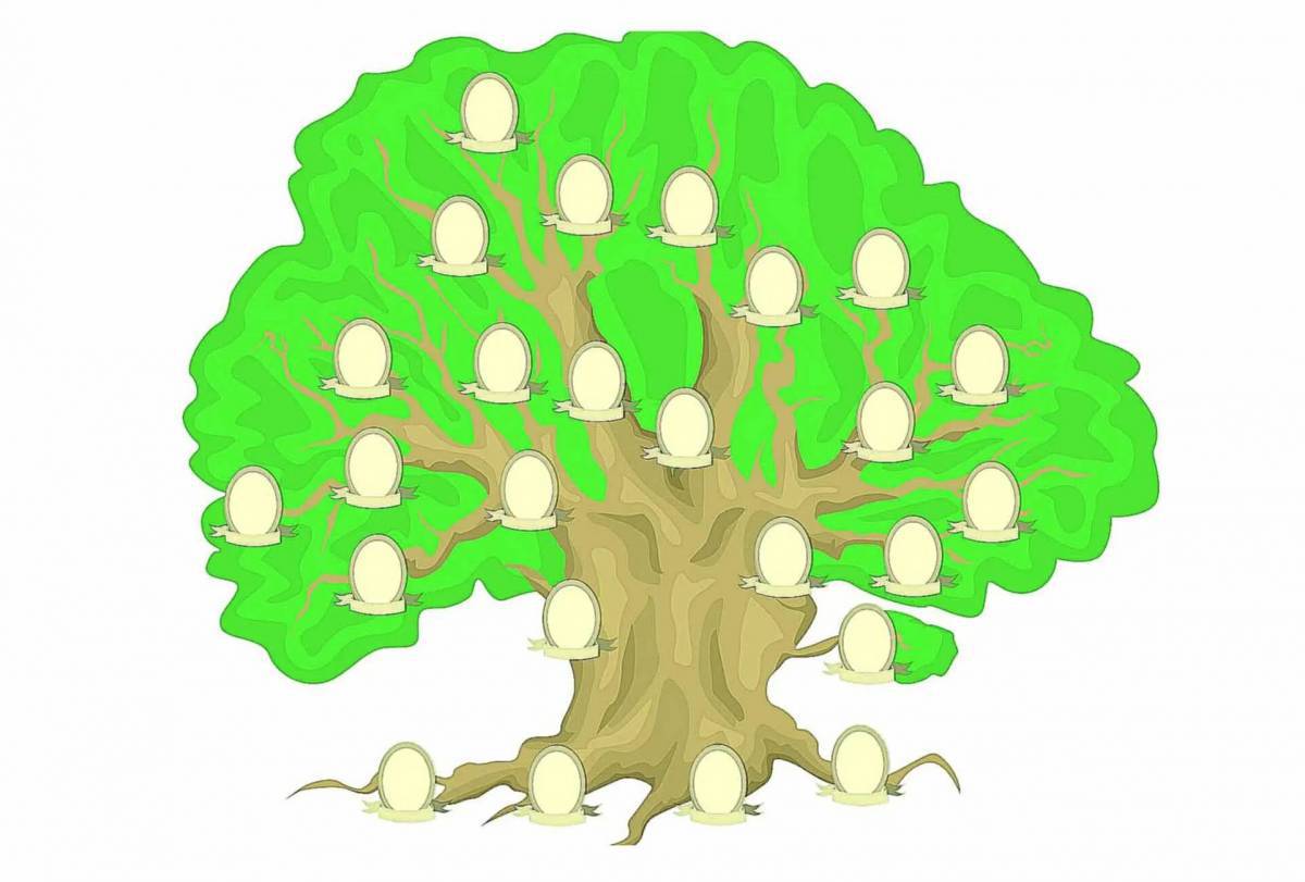 Как нарисовать семейное дерево - интересные мастер-классы для детей и взрослых