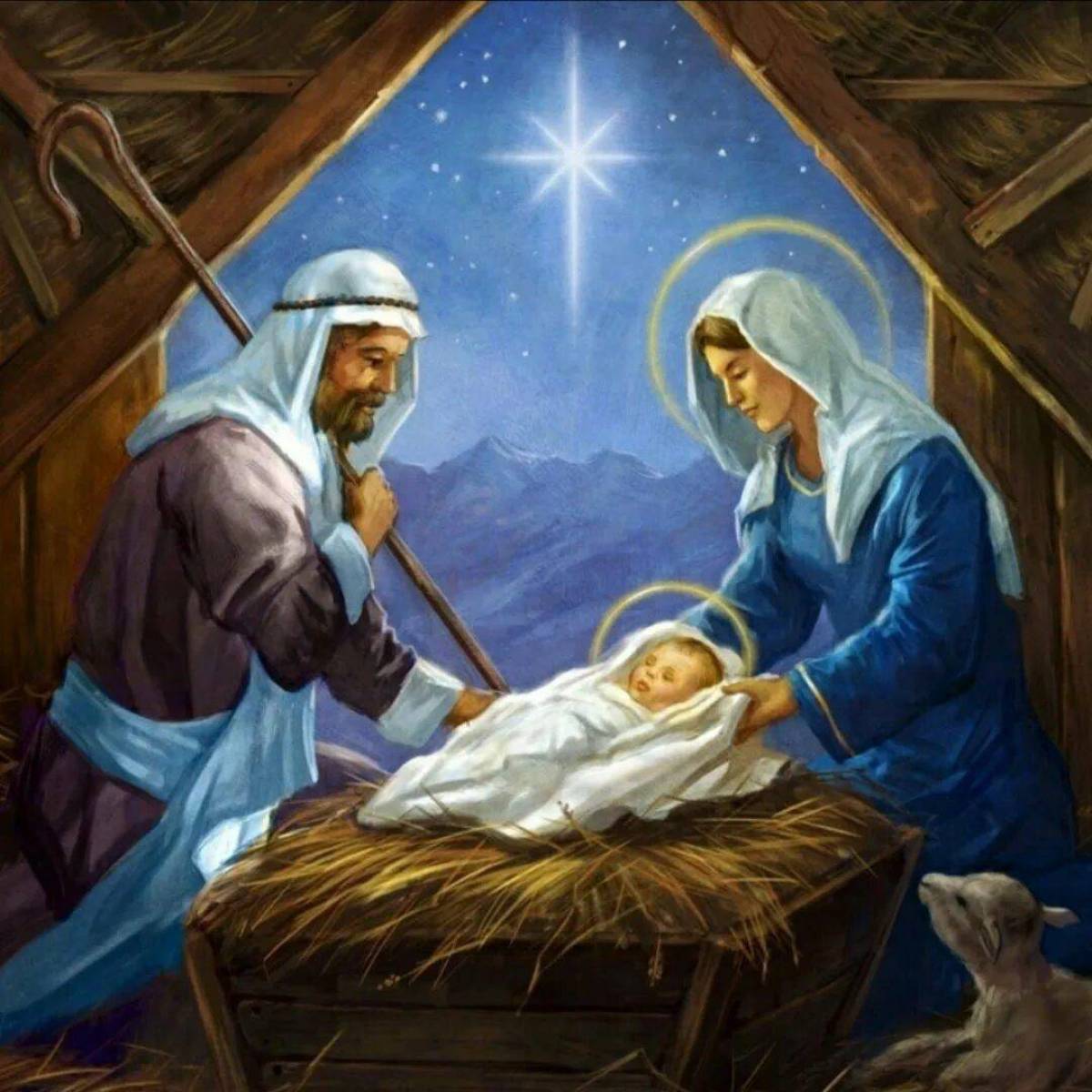 Рождение иисуса христа для детей #1