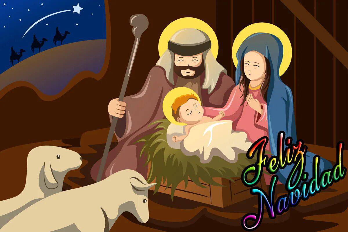 Рождение иисуса христа для детей #15