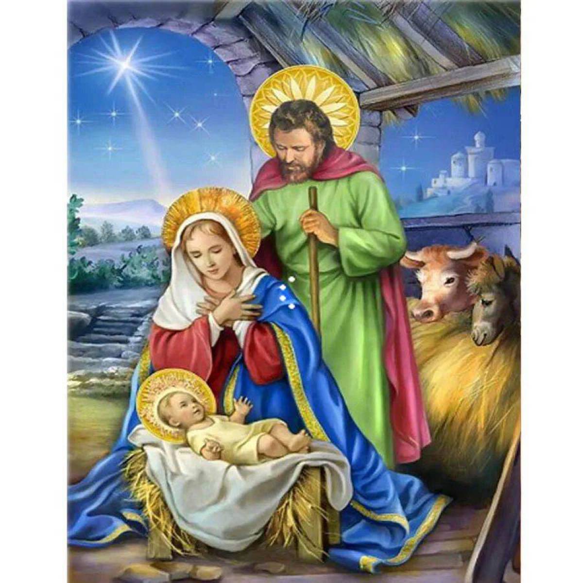 Рождение иисуса христа для детей #27