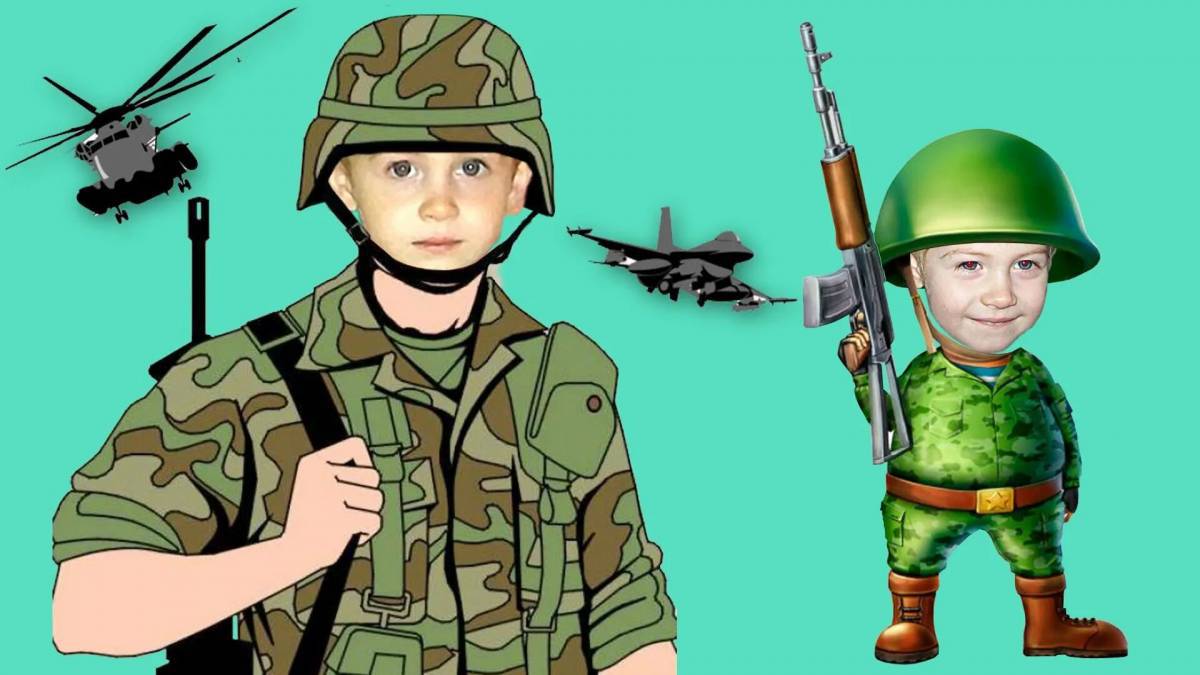 Российский солдат для детей #5
