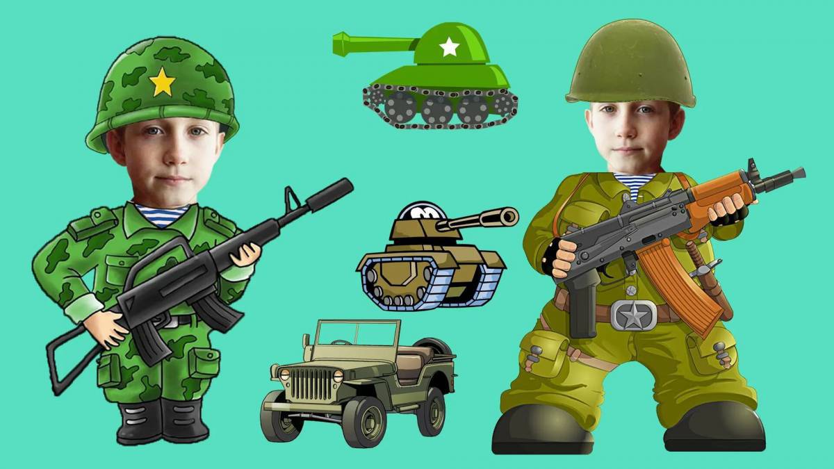 Российский солдат для детей #7