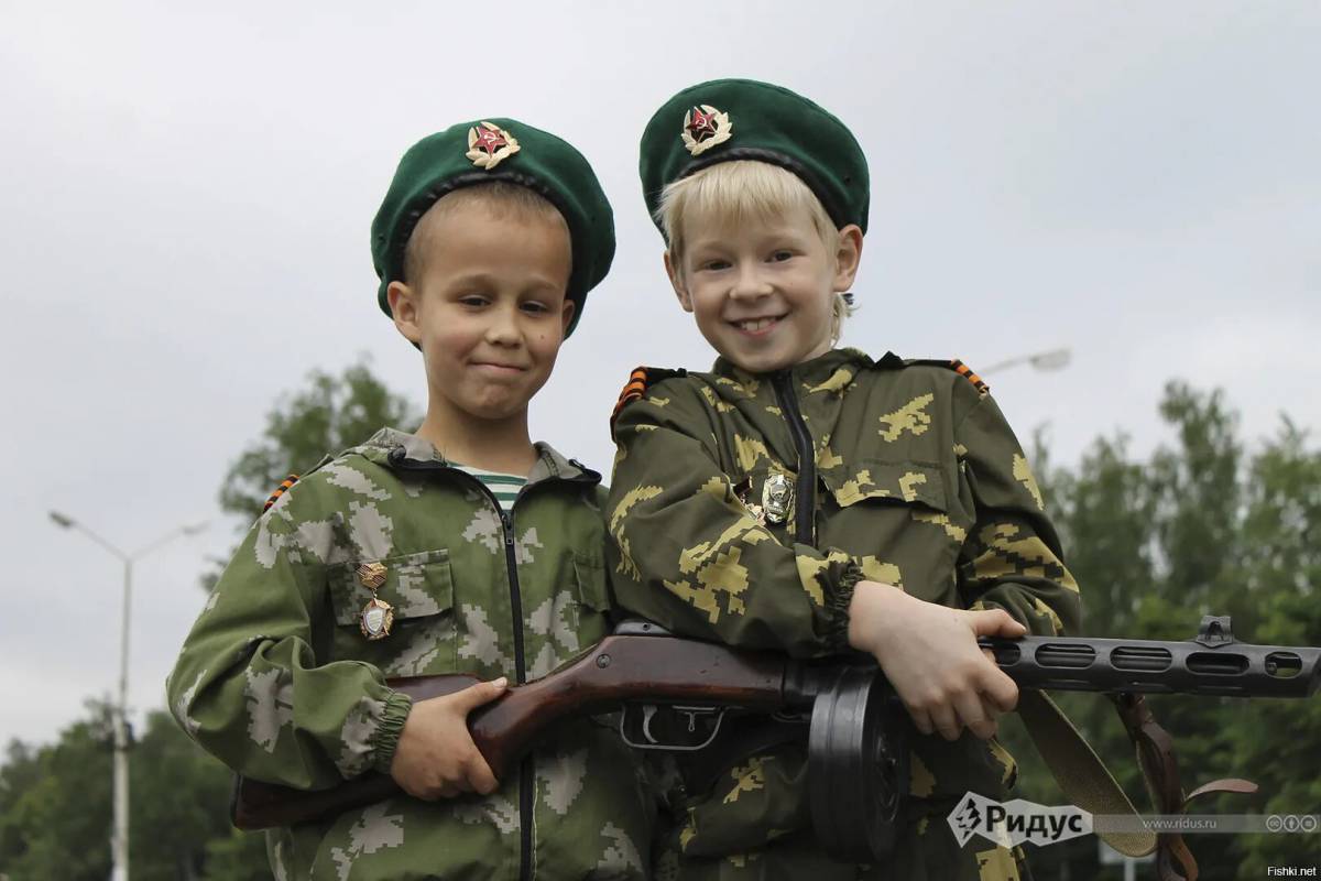 Российский солдат для детей #19