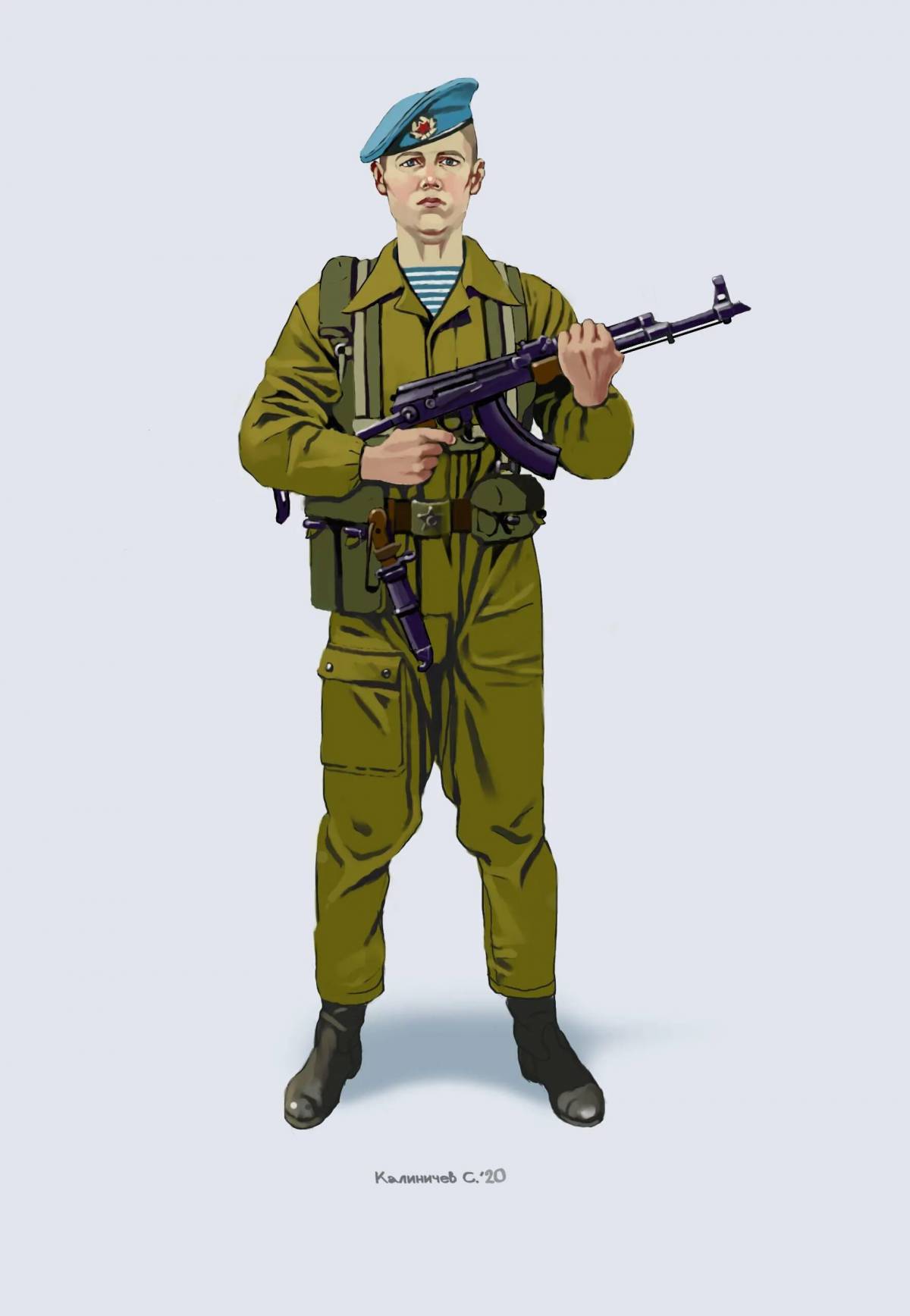 Российский солдат для детей #22