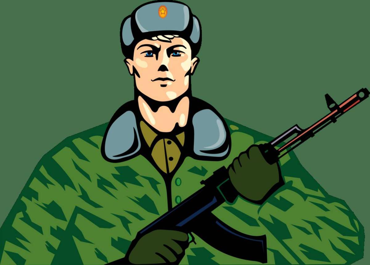 Российский солдат для детей #31
